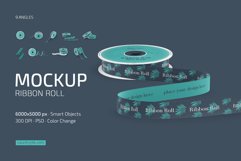 Ribbon Roll Mockup Set Product Image 1