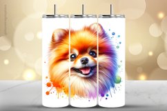 Dog Tumbler Wrap| Tumbler Sublimation Wrap Product Image 1