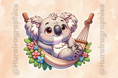 Koala|Printable Animal Sticker Product Image 2