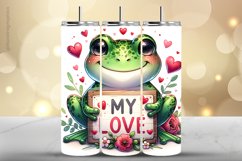 Frog Tumbler Wrap| Tumbler Sublimation Wrap Product Image 1