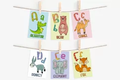 Alphabet Cards For Kids | Animal Alphabet | Educational Product Image 2