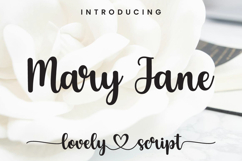 Mary Jane - Lovely Script Product Image 1