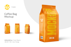 Coffee Bag Mockup Set Product Image 1