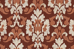 Damask Floral Pattern Background Product Image 1