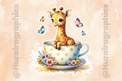 Girraffe|Printable Animal Sticker Product Image 2