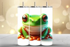 Frog Tumbler Wrap| Tumbler Sublimation Wrap Product Image 1