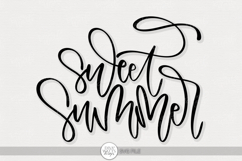 Sweet Summer SVG | Fun and Playful Seasonal Quote Product Image 1
