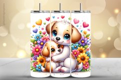Dog Tumbler Wrap| Tumbler Sublimation Wrap Product Image 1