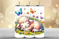 Sheep Tumbler Wrap| Tumbler Sublimation Wrap Product Image 1