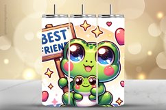 Frog Tumbler Wrap| Tumbler Sublimation Wrap Product Image 1