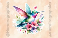 Humming Bird|Printable Animal Sticker Product Image 2