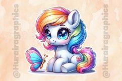 Horse|Printable Animal Sticker Product Image 2