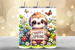 SlothTumbler Wrap| Tumbler Sublimation Wrap Product Image 1