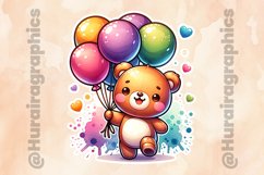 Bear|Printable Animal Sticker Product Image 2