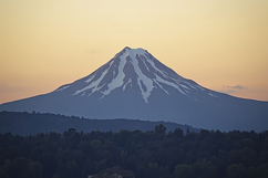 Beautiful Mountain Sunrise Background Wallpaper Product Image 1