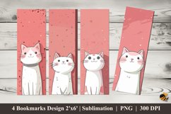 Simple Fun Bookmarks Sublimation Design Product Image 1