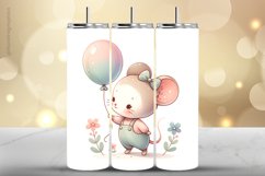Mouse Tumbler Wrap| Tumbler Sublimation Wrap Product Image 1