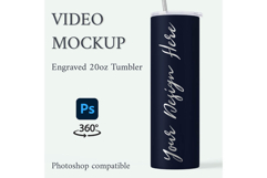 20oz Tumbler Video Mockup Product Image 1