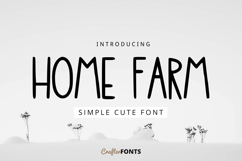 Home Farm Simple Cute Font Product Image 1