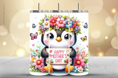 Penguin Tumbler Wrap| Tumbler Sublimation Wrap Product Image 1