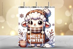 Sheep Tumbler Wrap| Tumbler Sublimation Wrap Product Image 1