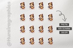 Hen|Printable Animal Sticker Product Image 3