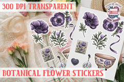 Flower sticker Sheet Bundle 103 Sheets Flowers Summer Spring Product Image 5