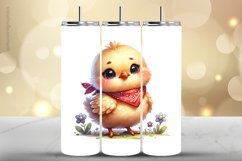 Hen Tumbler Wrap| Tumbler Sublimation Wrap Product Image 1