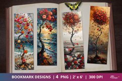 Artistic Tree Scrapbook Bookmark Designs Product Image 1