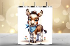 Donkey Tumbler Wrap| Tumbler Sublimation Wrap Product Image 1