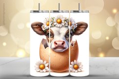 Cow Tumbler Wrap| Tumbler Sublimation Wrap Product Image 1