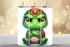 Turtle Tumbler Wrap| Tumbler Sublimation Wrap Product Image 1
