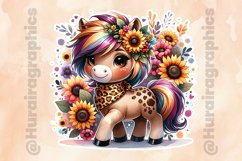 Horse|Printable Animal Sticker Product Image 2