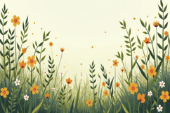 Meadow Flowers background Product Image 1