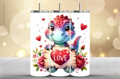 Dinasour Tumbler Wrap| Tumbler Sublimation Wrap Product Image 1