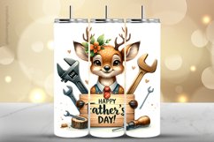 Deer Tumbler Wrap| Tumbler Sublimation Wrap Product Image 1