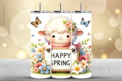 Sheep Tumbler Wrap| Tumbler Sublimation Wrap Product Image 1