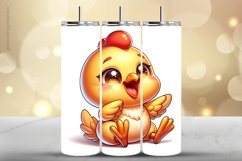Hen Tumbler Wrap| Tumbler Sublimation Wrap Product Image 1