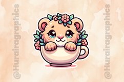Lion|Printable Animal Sticker Product Image 2