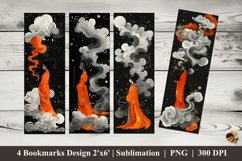 Dimensional Characters Bookmarks Sublimation Product Image 1