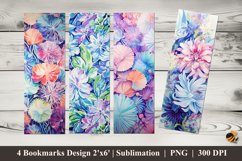 Abstract Pattern Bookmarks Sublimation Design Product Image 1