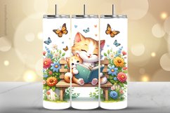 Cat Tumbler Wrap| Tumbler Sublimation Wrap Product Image 1