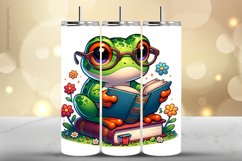 Frog Tumbler Wrap| Tumbler Sublimation Wrap Product Image 1