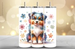 Dog Tumbler Wrap| Tumbler Sublimation Wrap Product Image 1