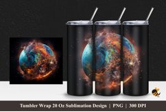Period Illustration Tumbler Wrap Sublimation Design 1 Product Image 1