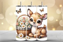 Deer Tumbler Wrap| Tumbler Sublimation Wrap Product Image 1