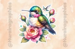Humming Bird|Printable Animal Sticker Product Image 2