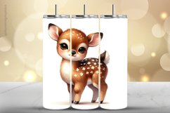 Deer Tumbler Wrap| Tumbler Sublimation Wrap Product Image 1