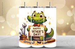 Crocodile Tumbler Wrap| Tumbler Sublimation Wrap Product Image 1