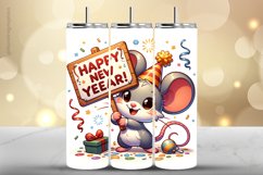 Mouse Tumbler Wrap| Tumbler Sublimation Wrap Product Image 1